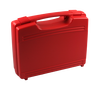 Kunststoffkoffer rot 260x210x76 mm