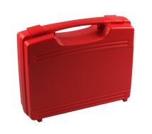 Kunststoffkoffer rot 260x210x76 mm