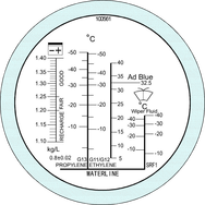 Refraktometer 4 AdBlue® m. Koffer "ATC"