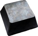 Gummi Trapezblock uni H70xB150xL150mm